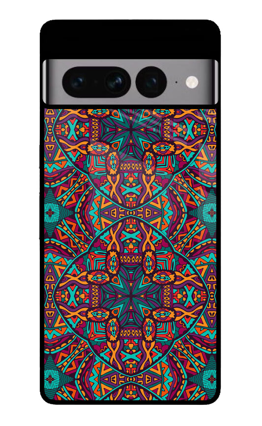 Colour Mandala Google Pixel 7 Pro Glass Case
