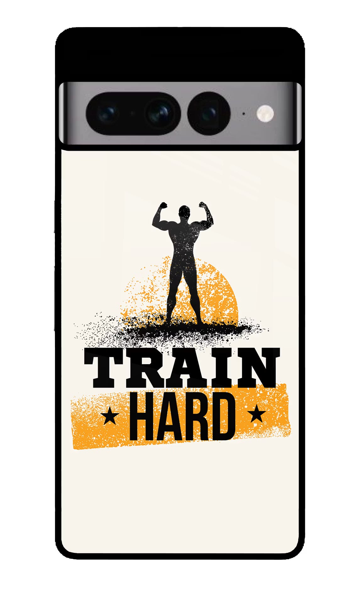 Train Hard Google Pixel 7 Pro Glass Case