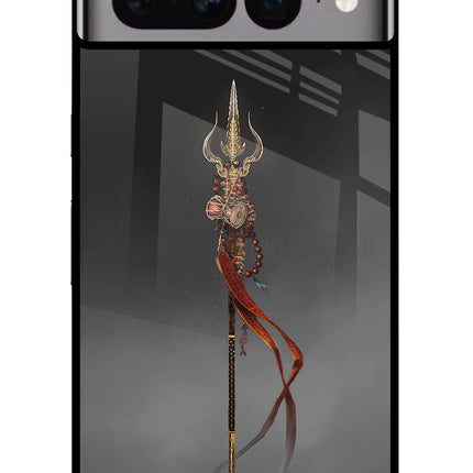 Shiv Trishul Google Pixel 7 Pro Glass Case