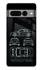 WRC'99 Google Pixel 7 Pro Glass Case