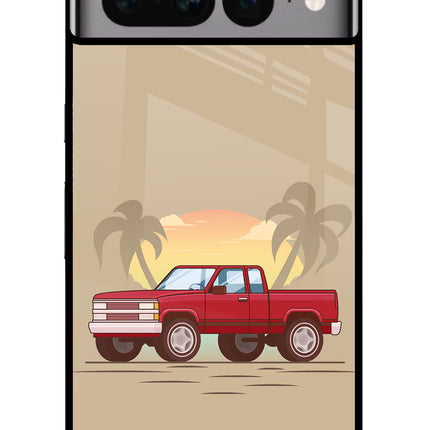Desert Classic Drive Google Pixel 7 Pro Glass Case
