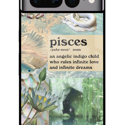 Pisces Zodiac Google Pixel 7 Pro Glass Case