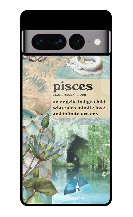 Pisces Zodiac Google Pixel 7 Pro Glass Case