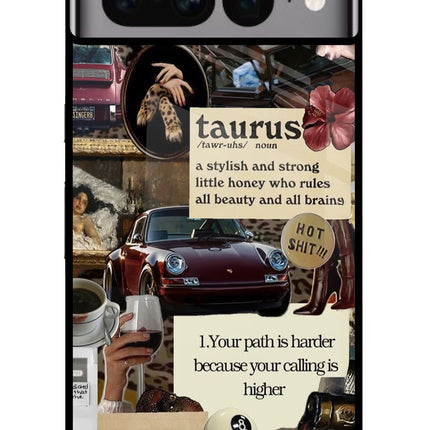 Taurus Zodiac Google Pixel 7 Pro Glass Case