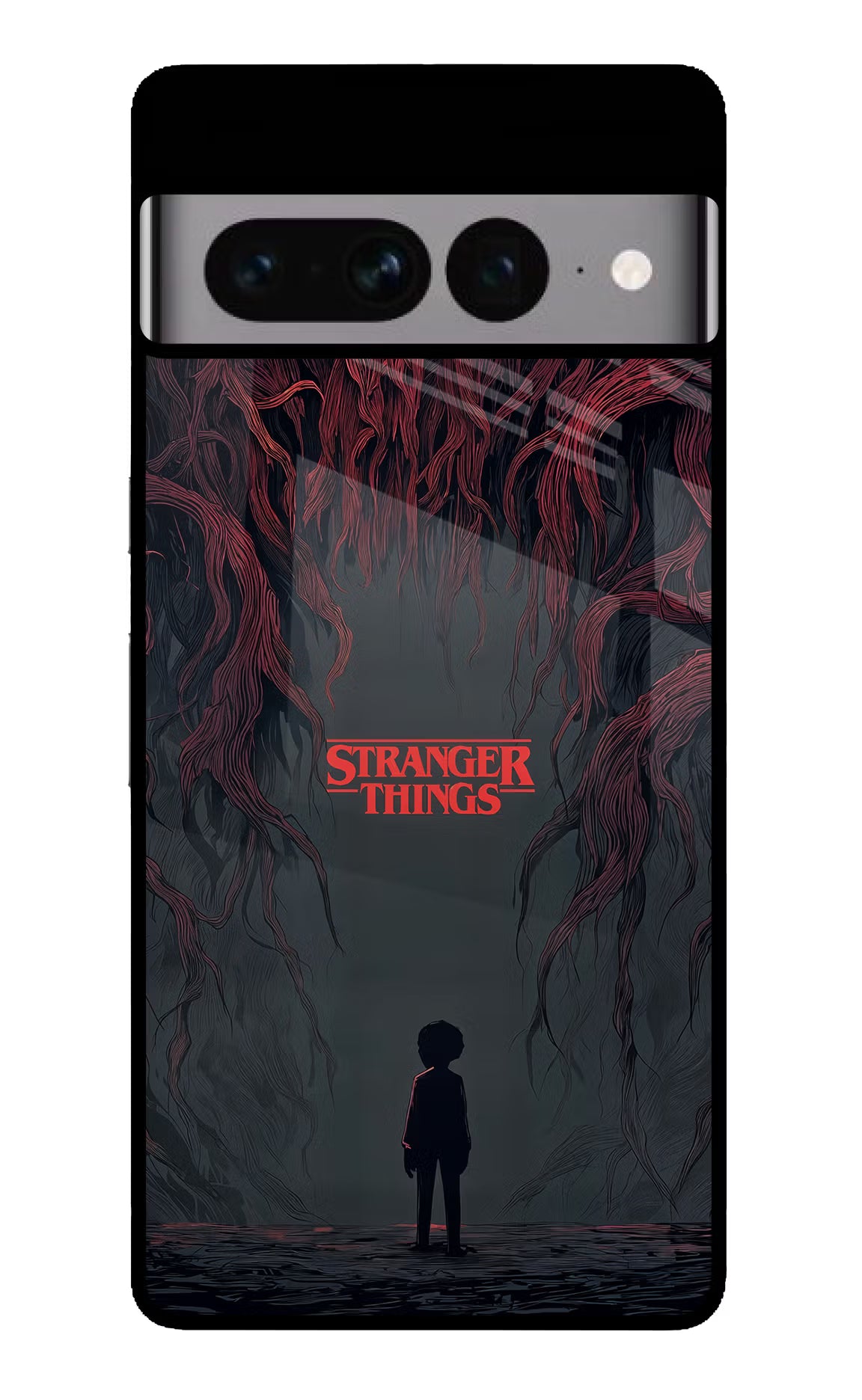 Ordinary Things Dark Side Google Pixel 7 Pro Glass Case Back Cover by Casekaro