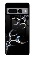 Chrome Tribal Google Pixel 7 Pro Glass Case