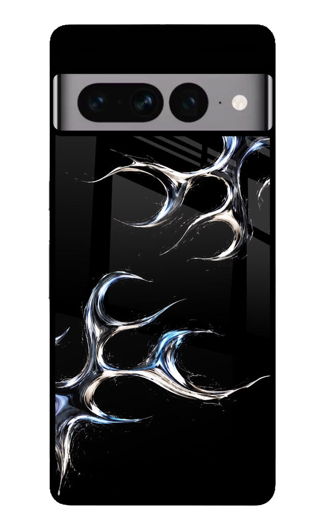 Chrome Tribal Google Pixel 7 Pro Glass Case
