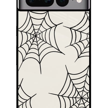 Spider Web Google Pixel 7 Pro Glass Case