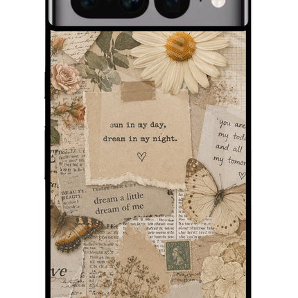 Vintage case Google Pixel 7 Pro Glass Case
