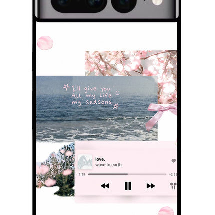 Wave to earth Google Pixel 7 Pro Glass Case