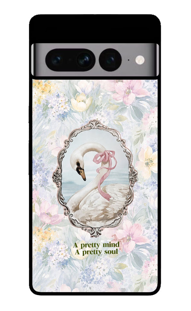 Pretty Mind Pretty Soul Google Pixel 7 Pro Glass Case