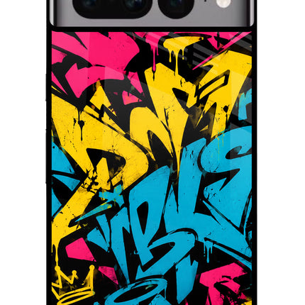 Graffiti Vibe Google Pixel 7 Pro Glass Case