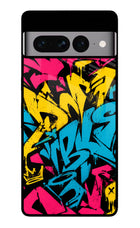 Graffiti Vibe Google Pixel 7 Pro Glass Case