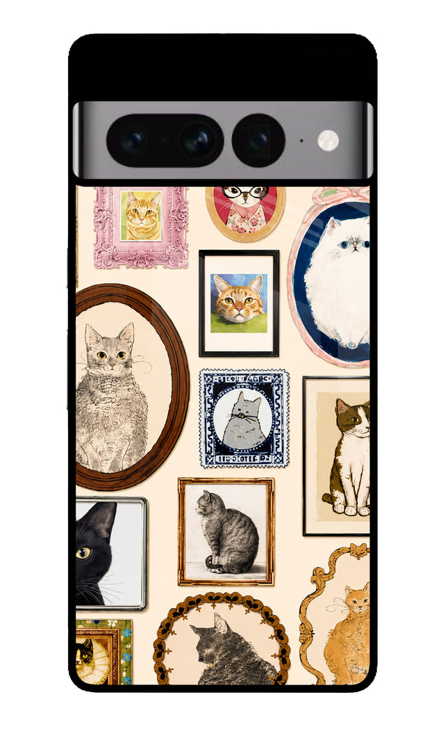 Mirror Cats Google Pixel 7 Pro Glass Case