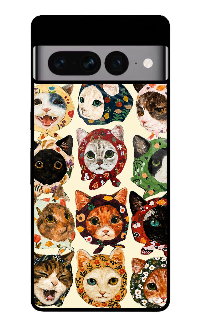 Cool Cat Google Pixel 7 Pro Glass Case