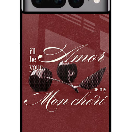 Velvet Cherry Google Pixel 7 Pro Glass Case