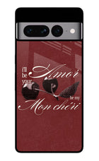 Velvet Cherry Google Pixel 7 Pro Glass Case