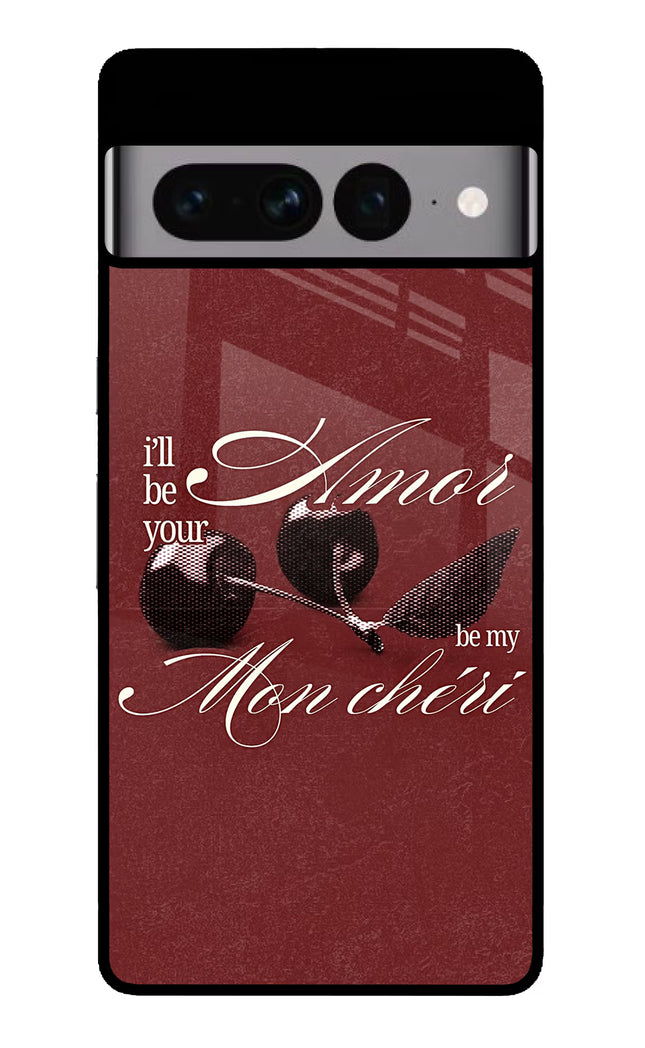 Velvet Cherry Google Pixel 7 Pro Glass Case