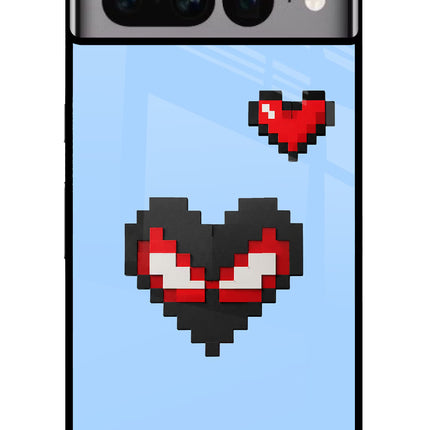 Peter Heart Google Pixel 7 Pro Glass Case