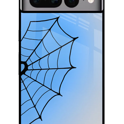 Blue Web Google Pixel 7 Pro Glass Case