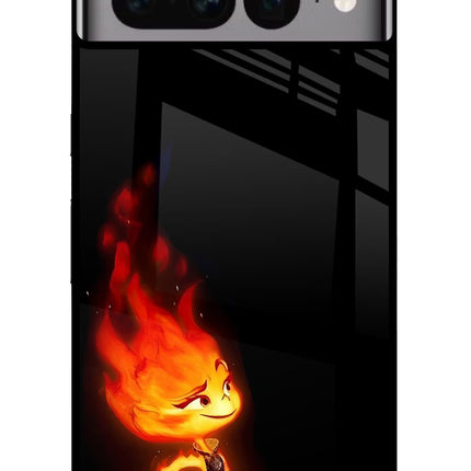 Ember Flame Google Pixel 7 Pro Glass Case