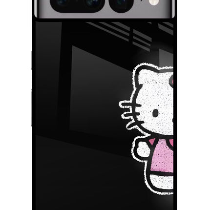 Kitty Charm Google Pixel 7 Pro Glass Case