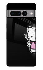 Kitty Charm Google Pixel 7 Pro Glass Case