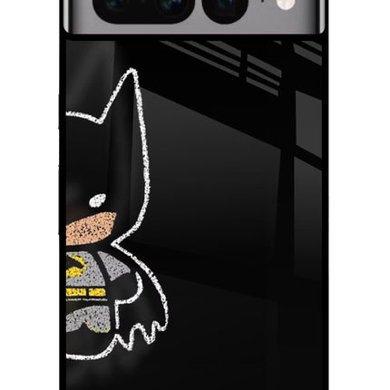 Bat Kitty Google Pixel 7 Pro Glass Case