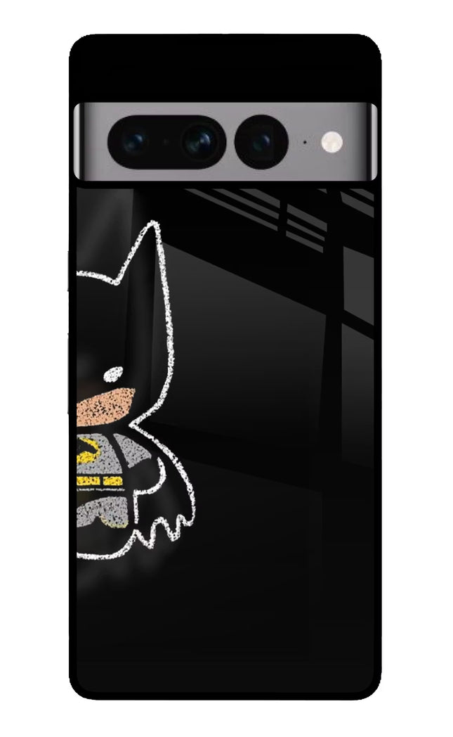 Bat Kitty Google Pixel 7 Pro Glass Case