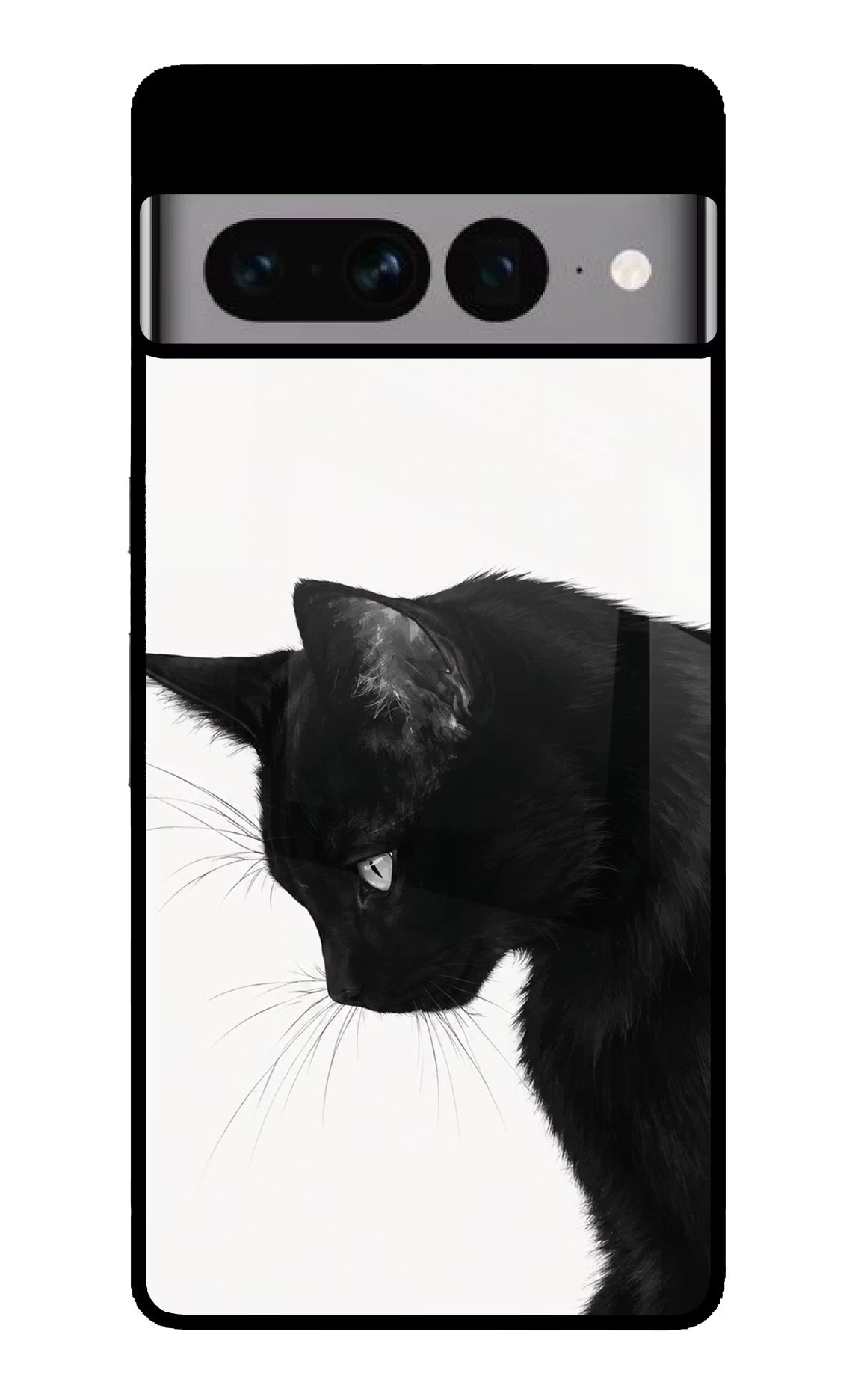 Shadow Gaze Google Pixel 7 Pro Glass Case