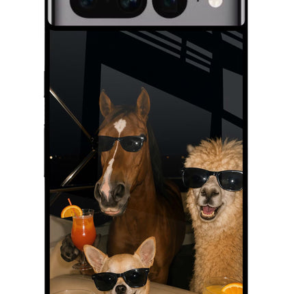 Party Squad Google Pixel 7 Pro Glass Case
