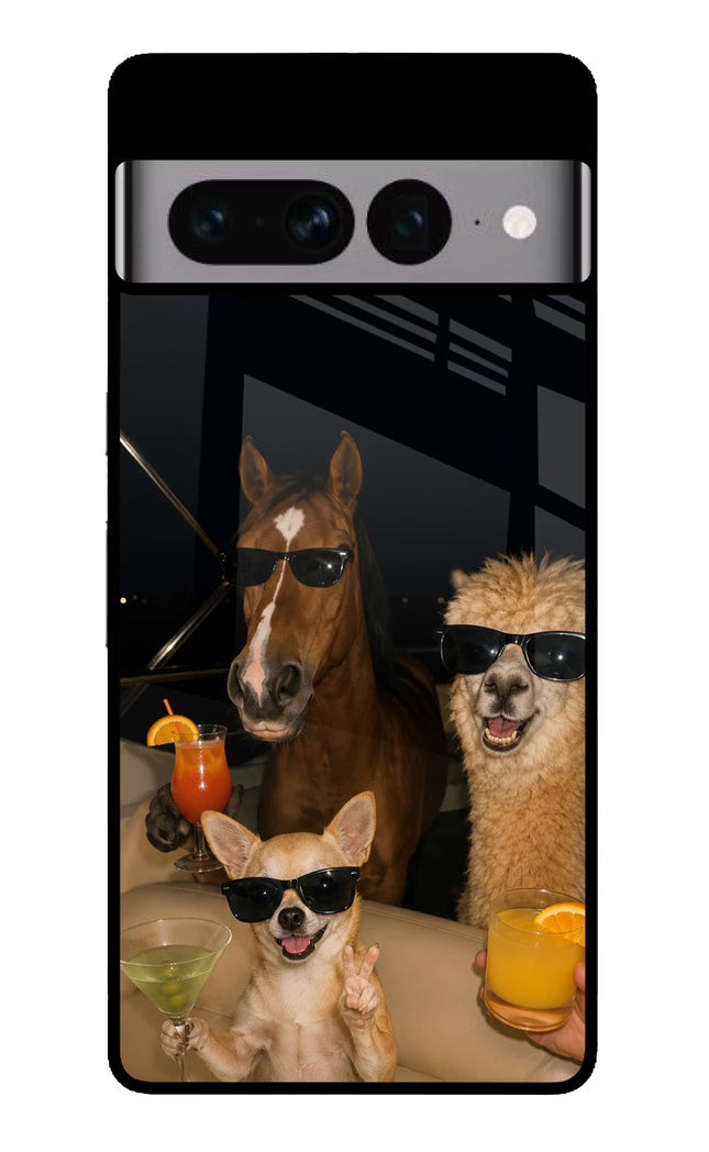 Party Squad Google Pixel 7 Pro Glass Case