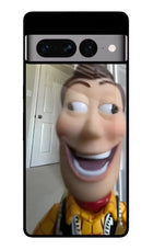Side Eye Woody Google Pixel 7 Pro Glass Case