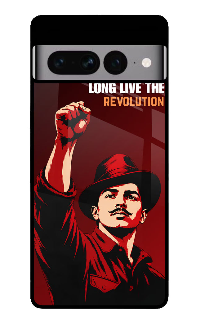 Bhagat Singh Revolution Google Pixel 7 Pro Glass Case