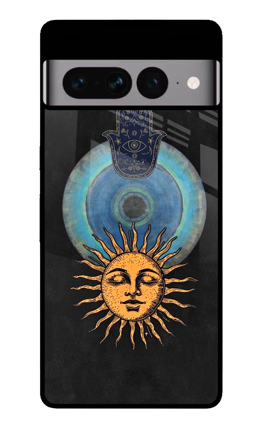 Divine Sun Google Pixel 7 Pro Back Cover, Glass case