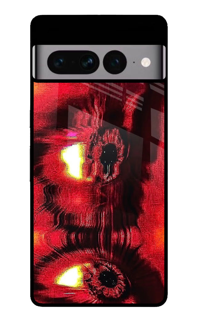 Fire Eye Google Pixel 7 Pro Glass Case