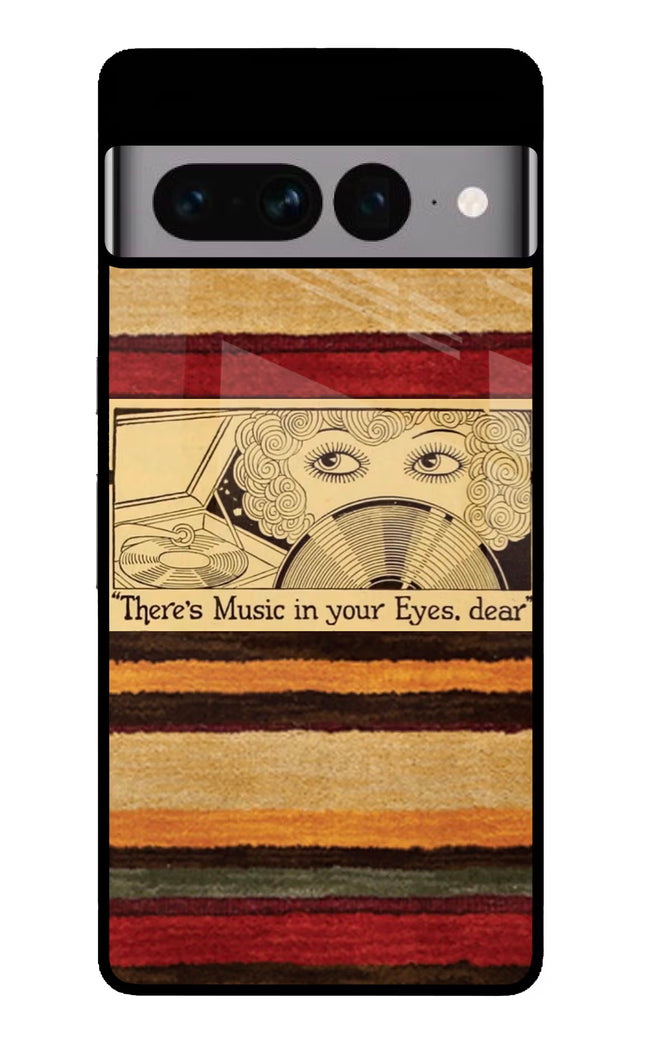 Vinyl Stripes Google Pixel 7 Pro Glass Case