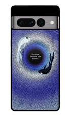 Dark Koi Google Pixel 7 Pro Glass Case