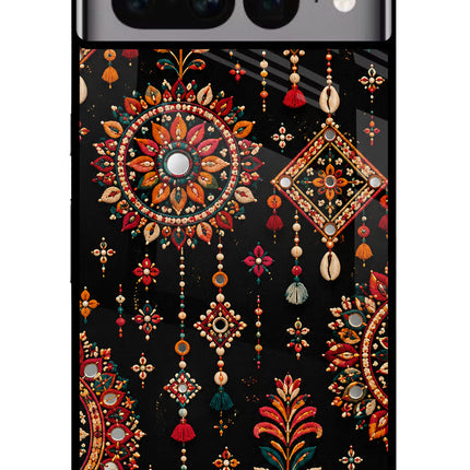 Boho Noir Google Pixel 7 Pro Glass Case