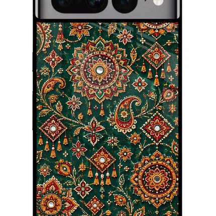 Green Pataka Google Pixel 7 Pro Glass Case