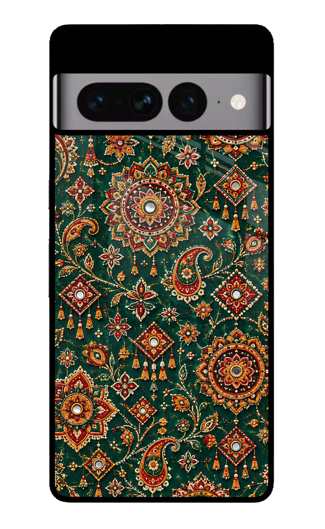Green Pataka Google Pixel 7 Pro Glass Case