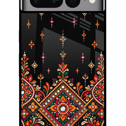 Noir Mehfil Google Pixel 7 Pro Glass Case
