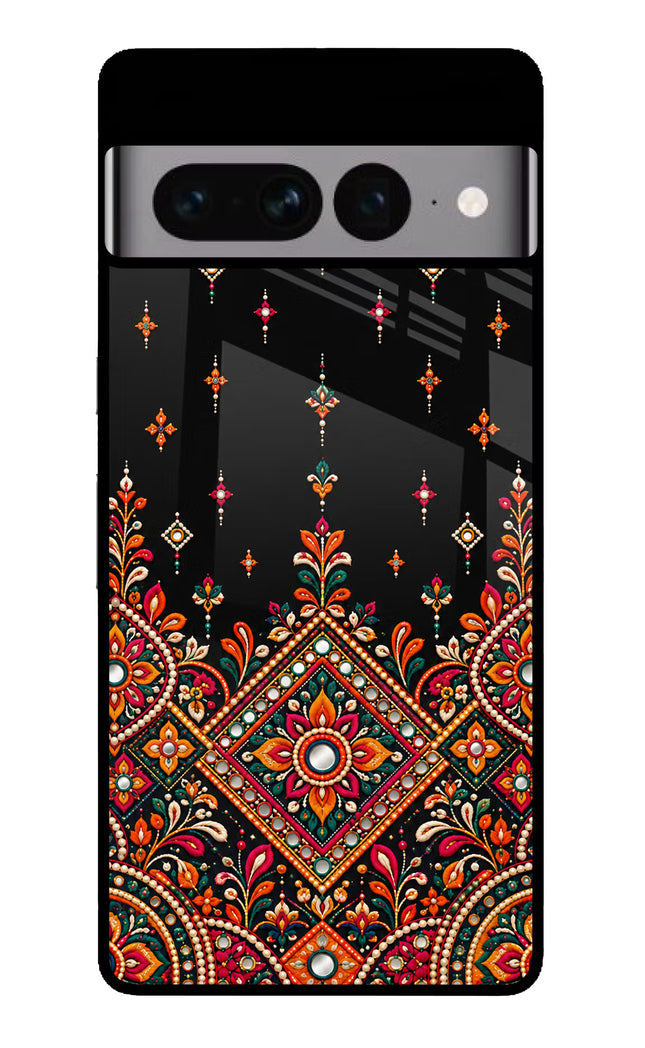 Noir Mehfil Google Pixel 7 Pro Glass Case