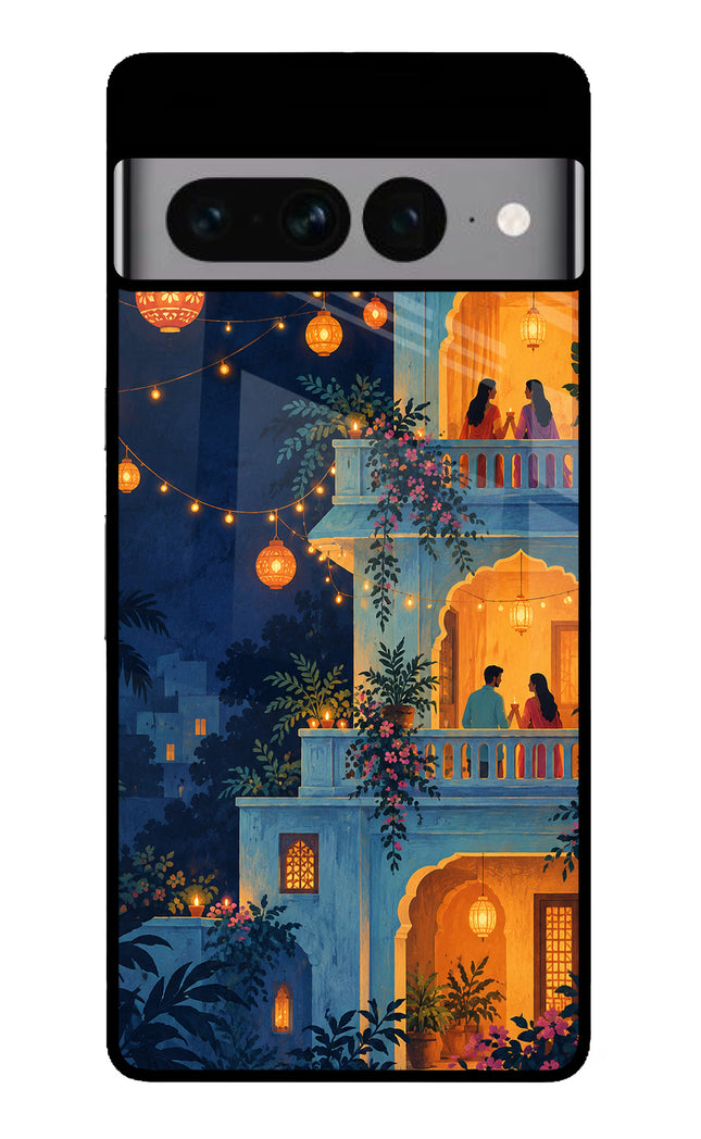 Balcony Glow Google Pixel 7 Pro Glass Case
