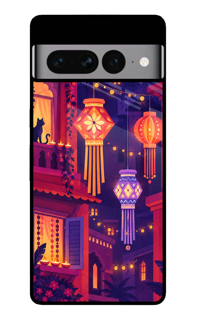 Lantern Lane Google Pixel 7 Pro Glass Case