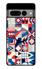 Colorful Pattern Google Pixel 7 Pro Pop Case by Casekaro