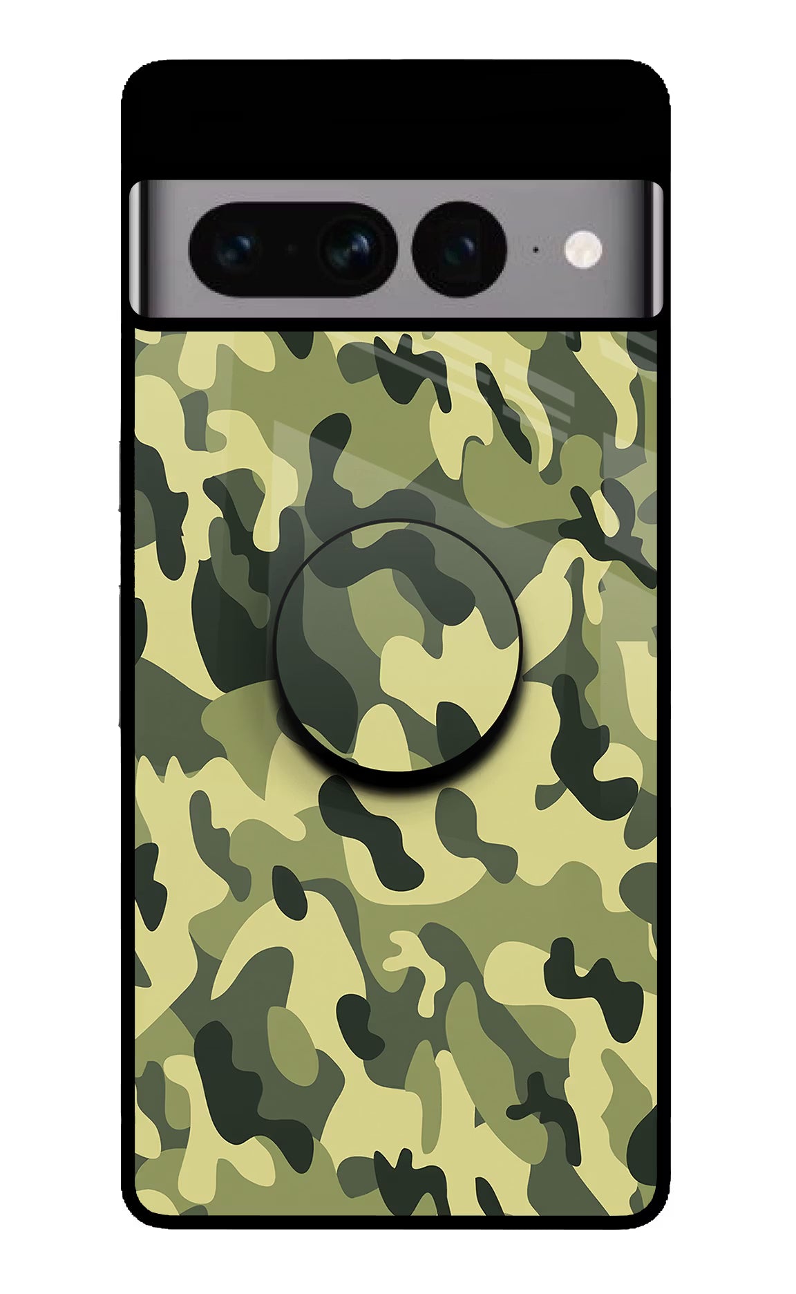 Camouflage Google Pixel 7 Pro Pop Case by Casekaro
