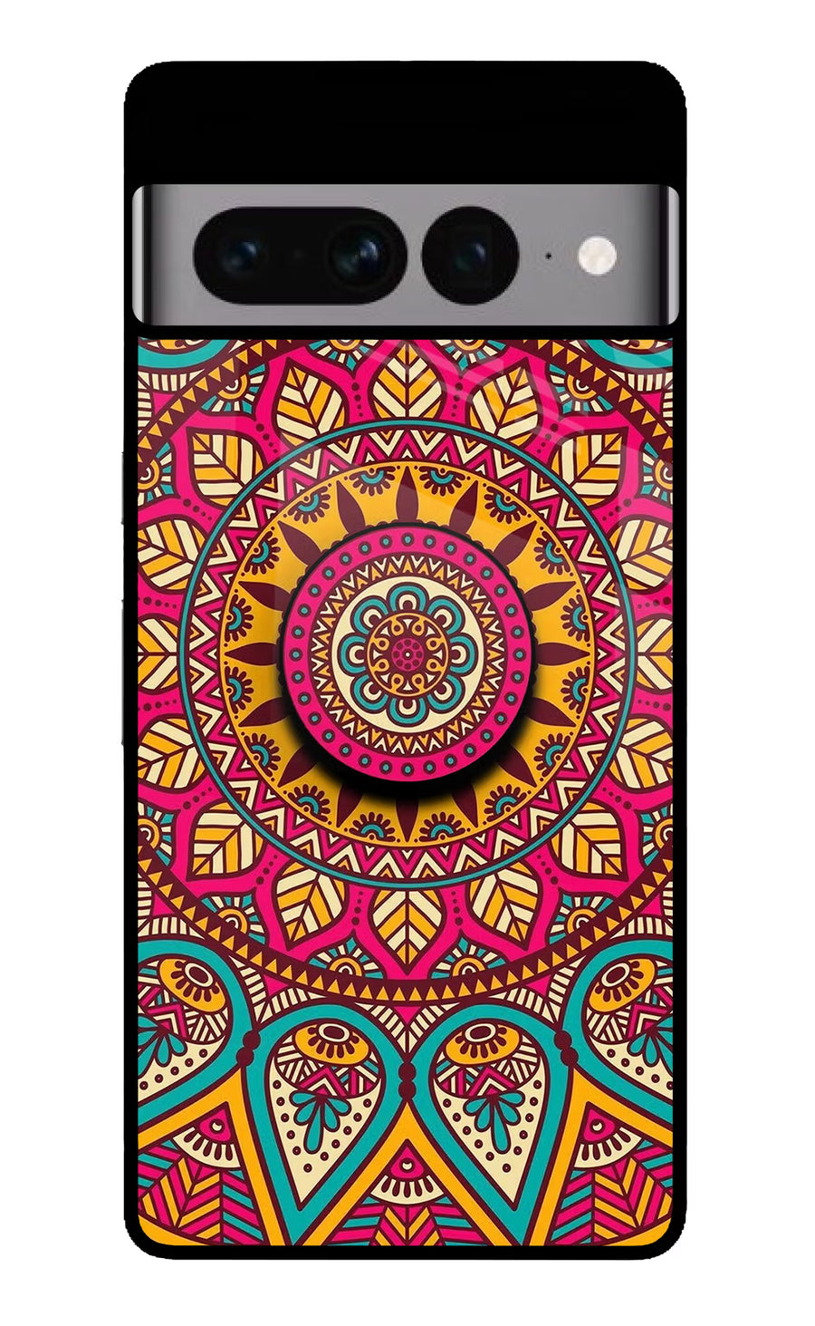Mandala Google Pixel 7 Pro Pop Case, Glass case