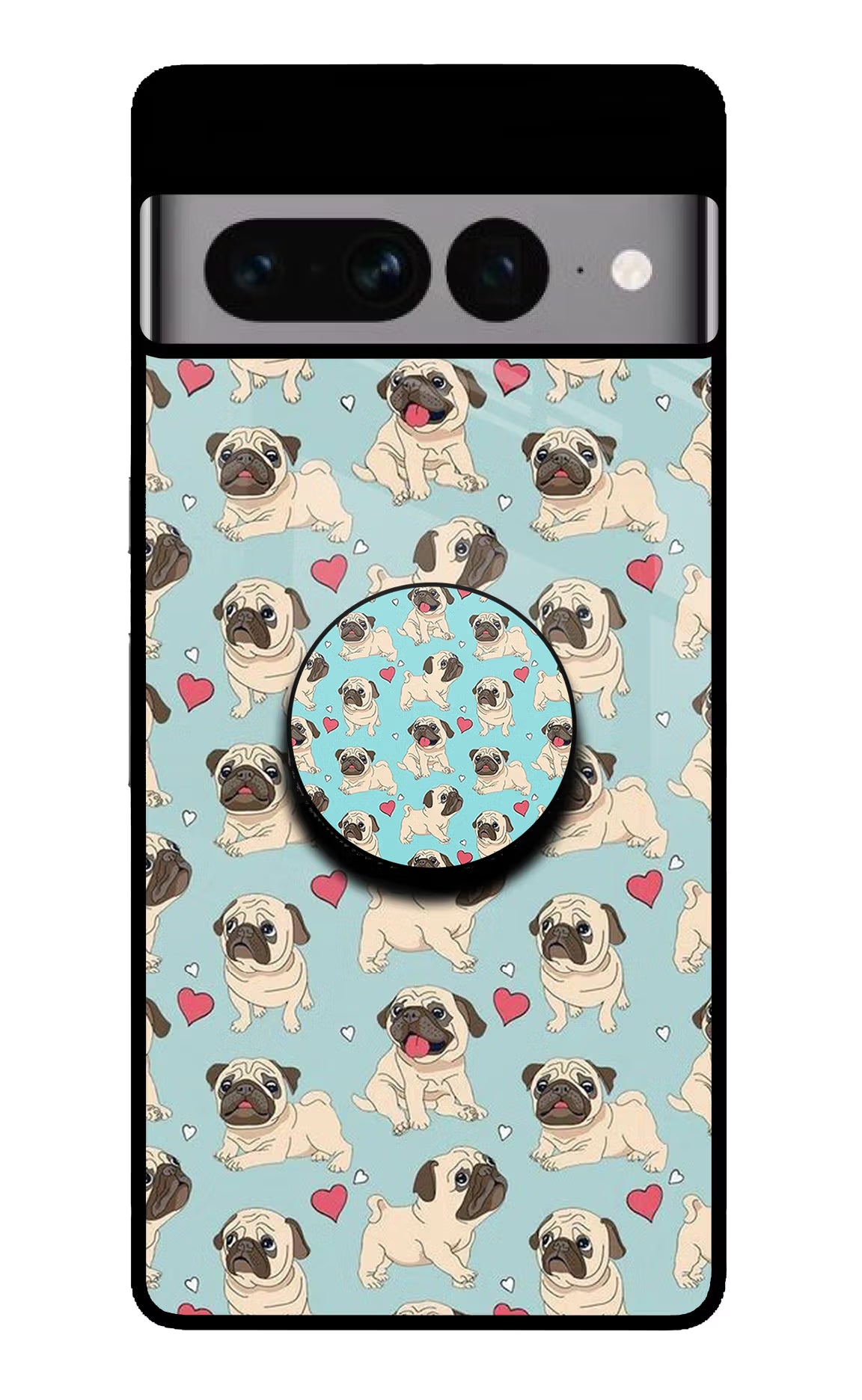 Pug Dog Google Pixel 7 Pro Pop Case by Casekaro