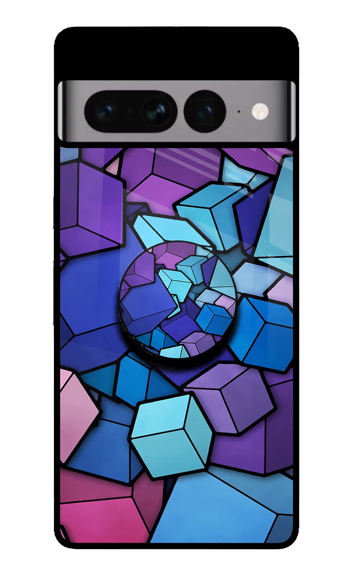 Cubic Abstract Google Pixel 7 Pro Pop Case by Casekaro